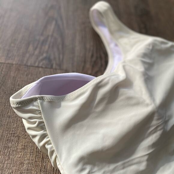 Modern One Shoulder One Piece Swimsuit - Picture 8 of 8